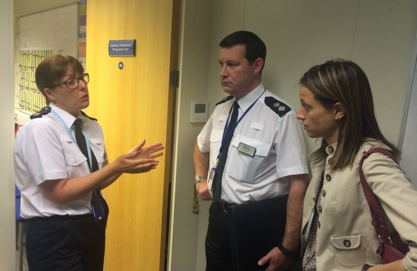 Helen Whately receives an Operation Stack update