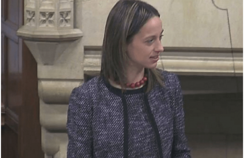 Helen Whately speaking in Parliament