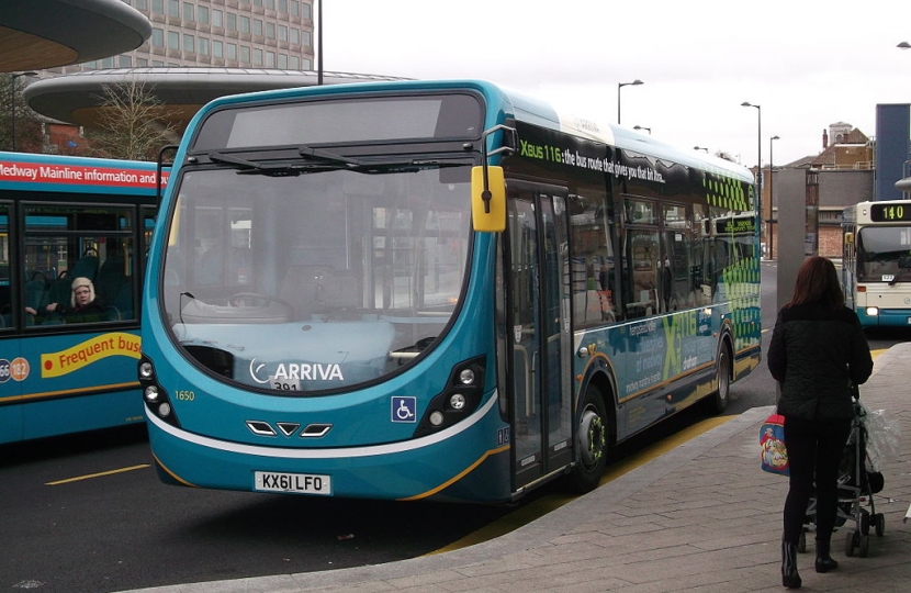 Arriva bus. Picture by By David Anstiss, CC BY-SA 2.0, https://commons.wikimedia.org/w/index.php?curid=19117484