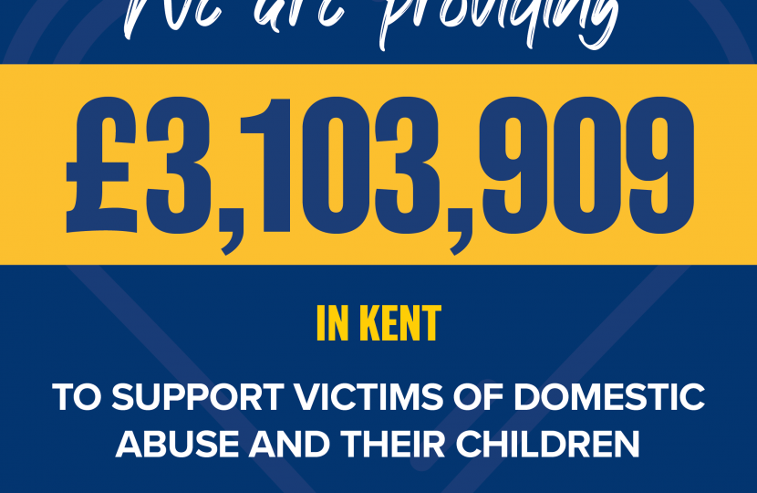 £3,103,909 in extra funding for Kent