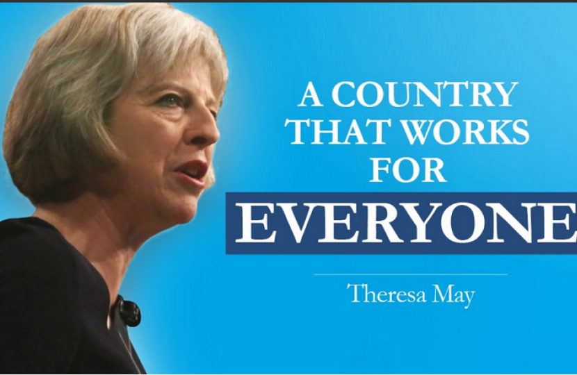Theresa May: A country that works for everyone