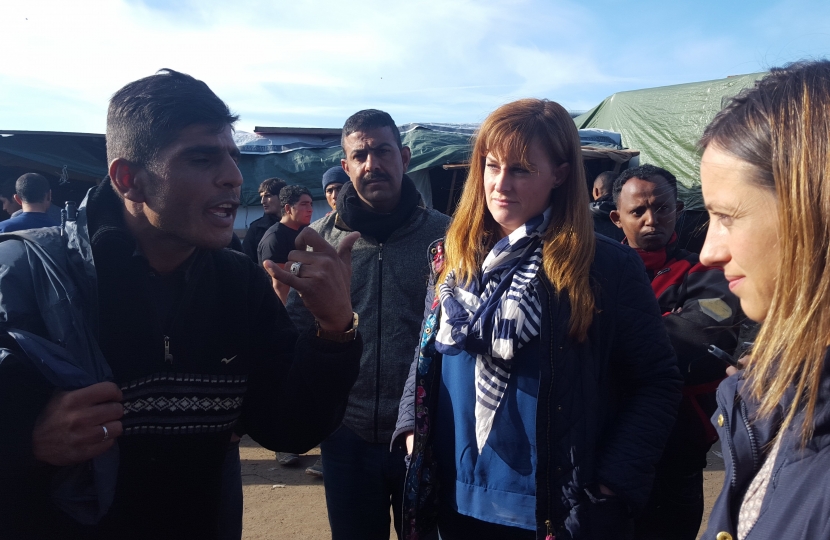 Visiting The Jungle in Calais