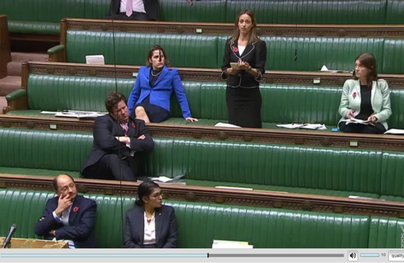 Helen Whately speaks in Parliament about welfare