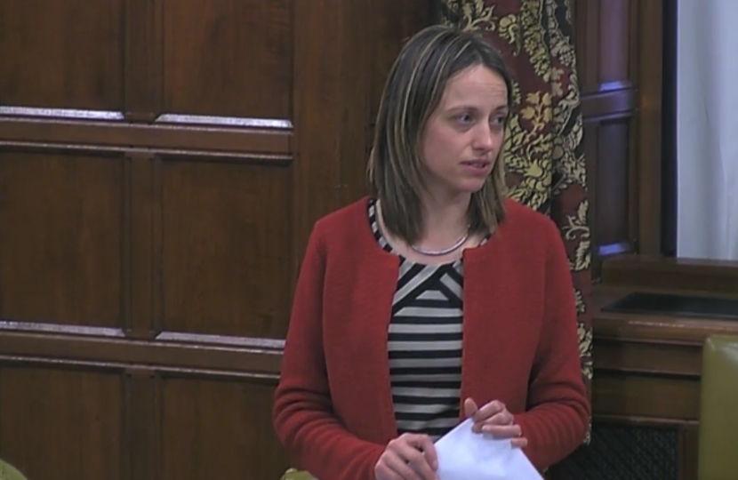 Helen Whately speaks in Parliament about meningitis B vaccines