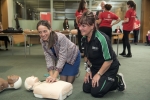 Learning CPR with St John Ambulance