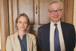 Helen and Housing Secretary Michael Gove