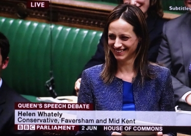 Helen Whately delivers her maiden speech to Parliament
