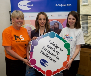 Helen Whately pledges support for local carers