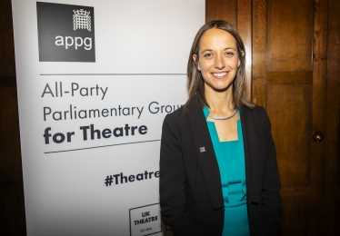 Helen attending the APPG for Theatre 