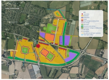 Swale Local Plan proposed development around Faversham