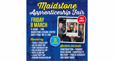 The flyer for the 2024 Maidstone Apprenticeship Fair